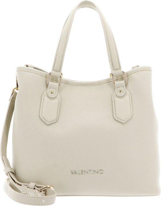 VALENTINO Brixton Schoudertas Dames Ecru - Crème - Polyurethaan