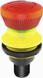 Schlegel FRVKOO_C001 Noodstop-paddenstoelknop 2x NC IP65, IP67 Rood Kunststof 1 stuk(s)