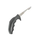 Zyliss Shucker Paddy oestermes voor oesters, schelpen en zeevruchten | Oesternshucker mes, roestvrij stalen lemmet, beschermend ontwerp met vingerbescherming, ergonomische handgrepen