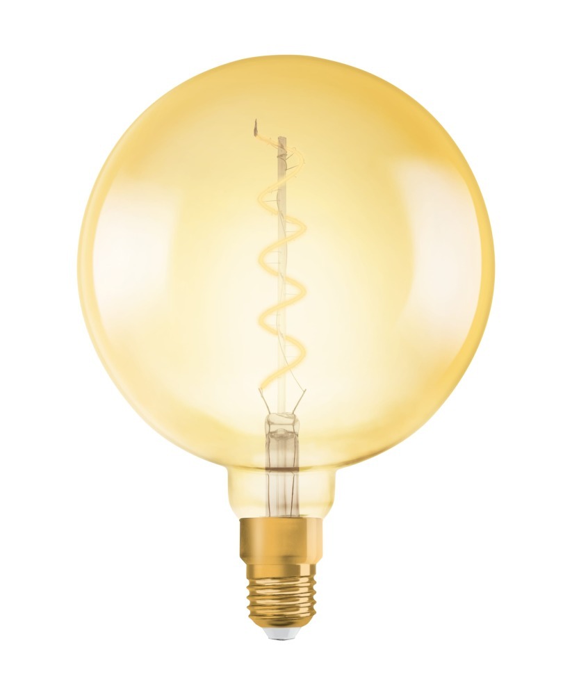 Osram Vintage 1906 LED E27 Globe 5W 820 Goud | Vervangt 28W