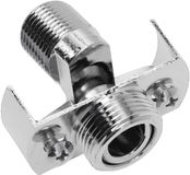 Merkloos / Sans marque BeiJingLiangPinJiaZuoKeJiWenHuaFaZhanYouXianGong Verstelbare Hoekige Kraanadapter met Eccentrische Schroef voor Douchekop - 26mm Koper Fitting voor Badkamer Accessoires en Sanitair