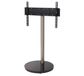 B-Tech BTF801 55" Pied de sol Noir/Acier inoxydable