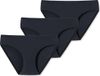 Schiesser Slips Invisible Soft Zwart Dames XL