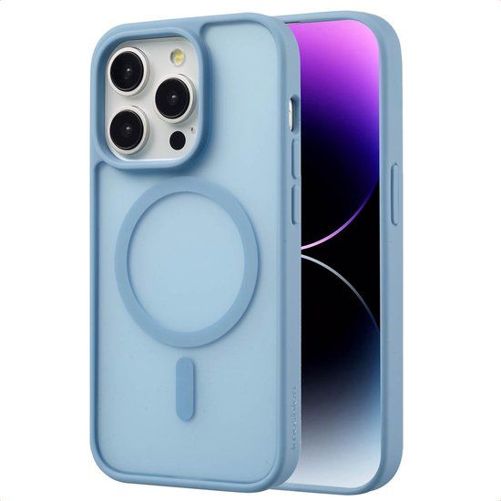 imoshion Color Guard Backcover geschikt voor MagSafe - Lichtblauw - iPhone 14 Pro