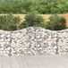 Prolenta Maison Exclusive - Geknoopte gaasbakken, 11 stuks, 200x30x100/120 cm, verzinkt staal