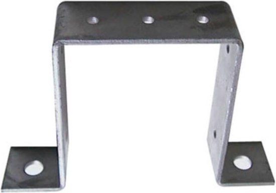 Merkloos Terrasschermbeugel - 40 x 4 mm - Zilver - Metaal