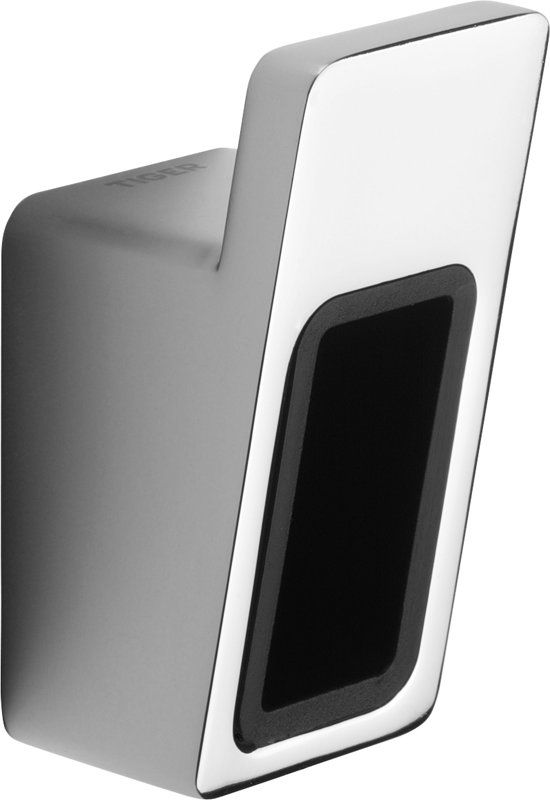 Tiger Haak Rectangular - Chroom/Zwart
