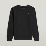 G-Star Core Crew Sweat L/S Heren Joggingbroek Katoen/Polyester XXL Zwart