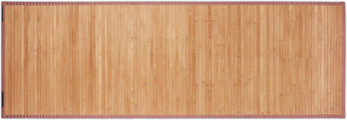 Relaxdays badmat bamboe - douchemat - bad mat - badkamer - hout - antislip - 80 x 45 cm - 61 x 182 cm