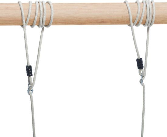 Buffalo boomschommel 3 meter - Houtkleurig - 3 jaar en ouder