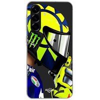 Case voor Samsung Galaxy A56 Supermoto Valentino Rossi MotoGP-helm