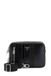 GUESS Torino Camera Bag Double Zip Black Imitatieleer/Polyurethaan