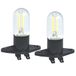 QLEE Led Magnetron Lamp 1.5w Z187 240v 20w Equivalente Gloeilampen Voor Midea Koelkast Magnetron Indicatielampje Elektrische Afzuigkap