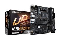 Gigabyte A520M DS3H V2 - Micro ATX Moederbord - Socket AM4
