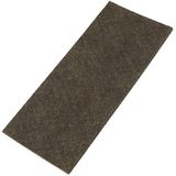 Adsamm Viltplaat zelfklevend 80 x 180 mm bruin rechthoekig 3,5 mm dik