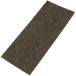 Adsamm Viltplaat zelfklevend 80 x 180 mm bruin rechthoekig 3,5 mm dik