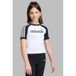 adidas Originals T-shirt wit Meisjes Katoen Ronde hals Printopdruk - maat 152