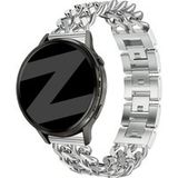 Bandz Bracelet acier 'Double Chains' Polar Ignite (argent)