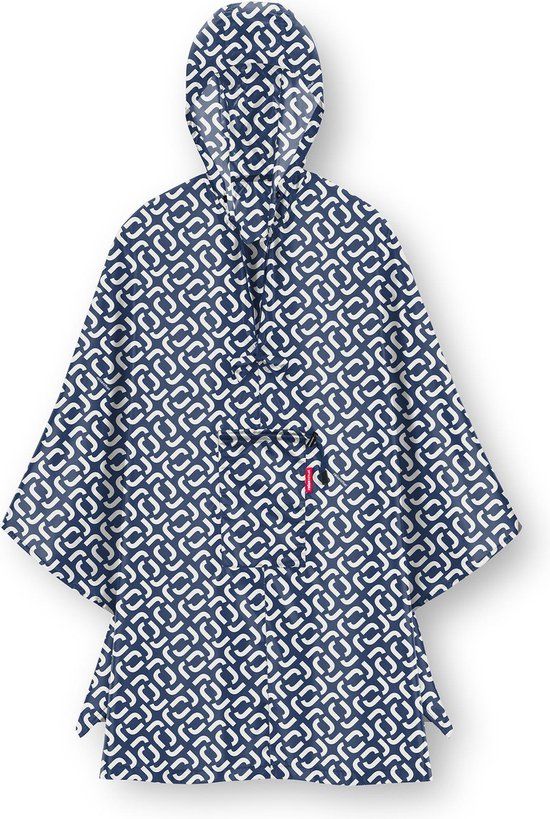 Reisenthel Mini Maxi Poncho Regenponcho - Signature Navy Blauw - Unisex - One Size