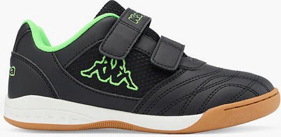 Kappa Zwarte sneaker klittenband - Maat 34