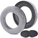 Merkloos Icecat Coussinets de remplacement pour casques de studio, oreillettes confortables