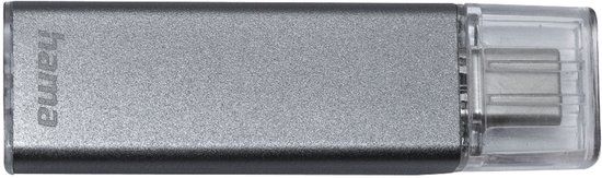 Hama Uni-C Classic USB flash drive 256 GB USB Type-C 3.2 Gen 1 (3.1 Gen 1) Antraciet