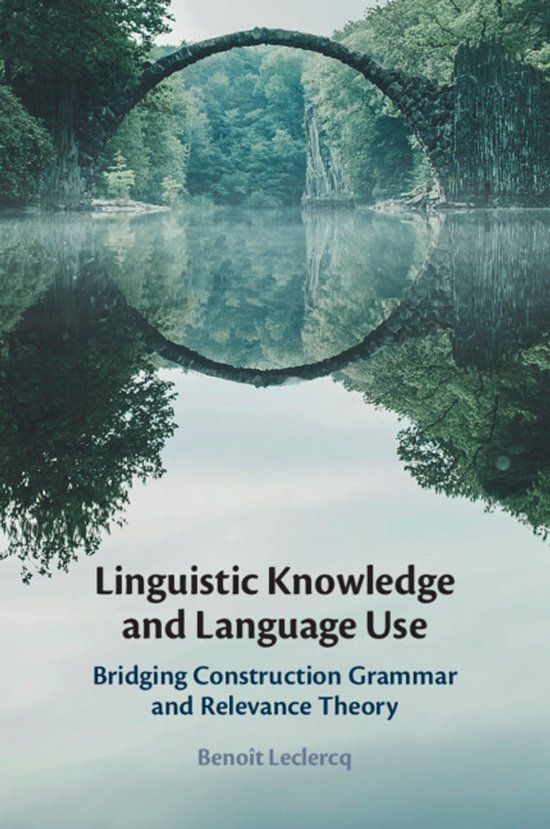 Linguistic Cambridge University Press Linguistic Knowledge and Language Use Paperback
