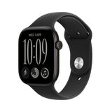 Apple Watch Series 12 GPs 42mm - Black Aluminium Case Sport Band S/m Smartwatch