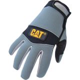 CAT - Synthetisch Lederen Handschoenen - Neopreen Achterkant - Siliconen Vingertoppen - Maat M