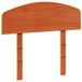 VidaXL Hoofdeind & Voeteind Bruin Grenenhout 75 cm