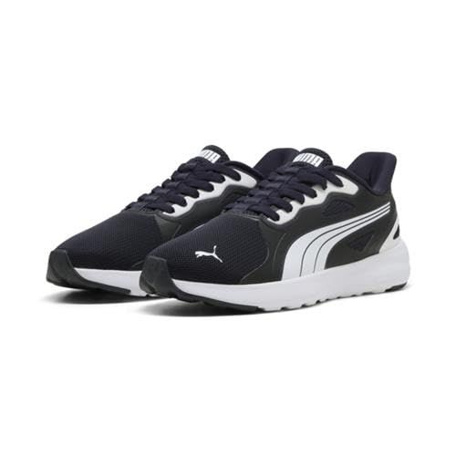 PUMA Softride Cosmic Street Sliptech Basketbal, uniseks, PUMA marineblauw wit, 45 EU
