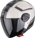Scorpion Exo-City II Cosmos Jethelm - Wit/zwart - Maat XXL