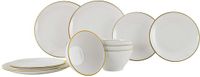 Gimex Linea Line Servies - Goud - 12-Delig