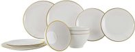 Gimex Linea Line Servies - Goud - 12-Delig