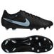 Nike Tiempo Legend 10 Academy Mg Shadow - Noir/bleu - Multi Ground (Mg), pointure 36½
