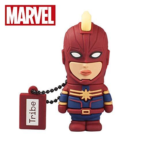 Tribe FD016507 Marvel - Captain Marvel 16 GB USB Flash Drive