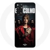 Maniacase Hoesje voor Xiaomi Redmi Note 11 4G La casa de papel Estocolmo