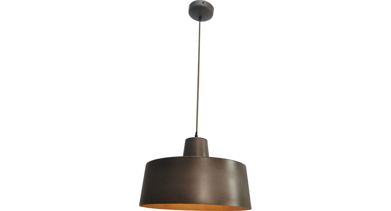 Brilliant lamp Nana hanglamp 40cm gebrand staal