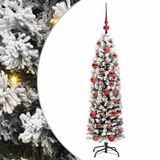 vidaXL Sapin de Noël artificiel Vert 150 cm PVC et Acier et Plastique