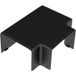 KOPOS 8654_FB Goulotte de câbles Pièce de dérivation (l x h) 60 mm x 40 mm Noir 1 pièce(s)