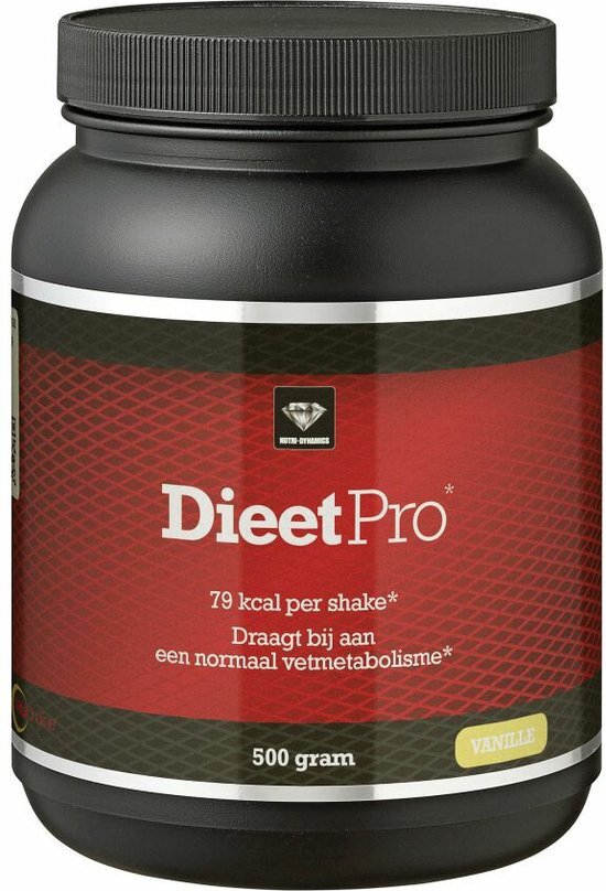 DieetPro Vanille Maaltijdshake 500gr