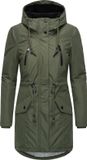 Ragwear Damen Winterjas Elsien Dark Olive 3XL