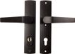 AXA 6662 All Black VH garnituur kruk/kruk met kerntrekbeveiliging SKG3, PC92