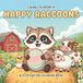 Happy Raccoons - A Cute Easter Coloring Book