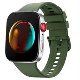imoshion Huawei Siliconen bandje - Geschikt voor Huawei Watch Fit 4 / 4 Pro / 5 / 5 Pro - Military Green