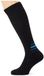 02.200.2020 aZengear Compressiekousen voor dames en heren (20 - 30 mmHg klasse 2): compressiekousen voor vliegreizen, Pro Sport, recuperatie, antitrombose, zwart/rood, maat S-M