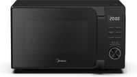 Midea AG20CF2EBK - Magnetron met grill - 20L - 700W - 1000W grill - 8 Automatische programma's - Ontdooifunctie - 5 vermogensstanden - Display - Zwart