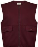 Freequent FQNANNI 211582 gilet - Bordeau Rood - Maat L