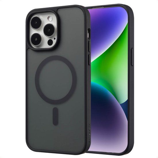 imoshion Color Guard Backcover met MagSafe voor de Apple iPhone 14 Pro Max - Zwart