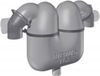 Vetus Séparateur de gaz / eau type LGS9075